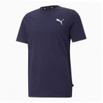 4k Puma 586668-76 Essentials Small Logo Men's -  Dark Night 